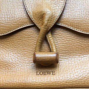 Authentic Vintage Loewe Crossbody Toggle Bag